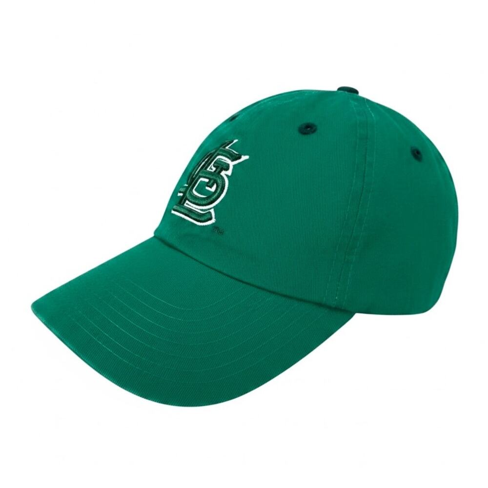 MLB ST. LOUIS CARDINALS Hat Cap MELONWEAR Green ST. PATTY'S DAY Strap Back